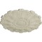 Ekena Millwork Durham Ceiling Medallion (Fits Canopies up to 4 1/4"), Hand-Painted Clear Yellow, 31"OD x 1 1/2"P CM31DUCYF - alternate 3